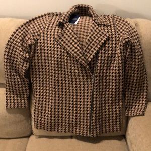 CHAPS ZIP CARDIGAN/JACKET 1X